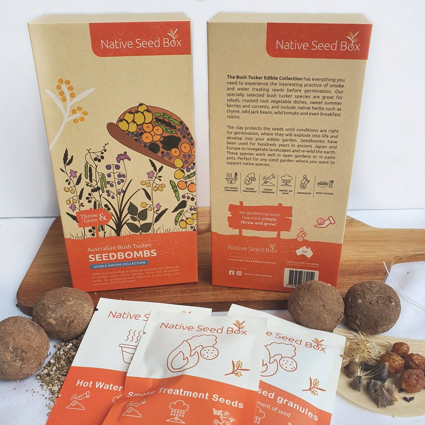 Bush Tucker Collection - edible native seed bombs