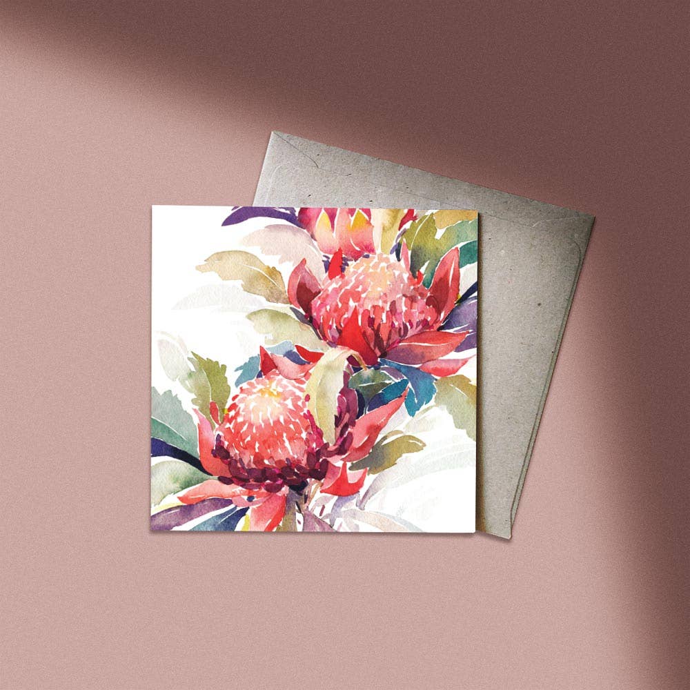 'December' Greeting Card