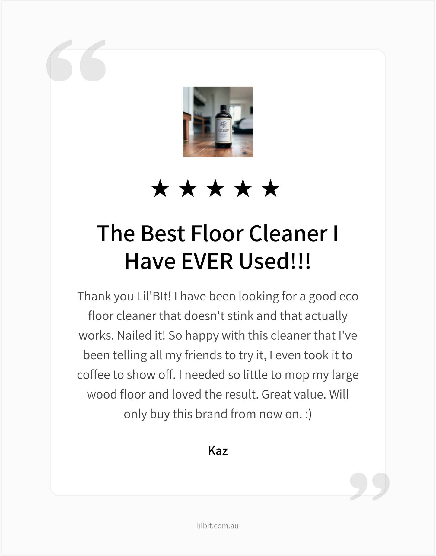Concentrated Tea Tree Floor Cleaner 500ml - Pet Safe