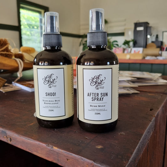 Bundle Lil' Bit summer garden sprays - After Sun and Shoo!