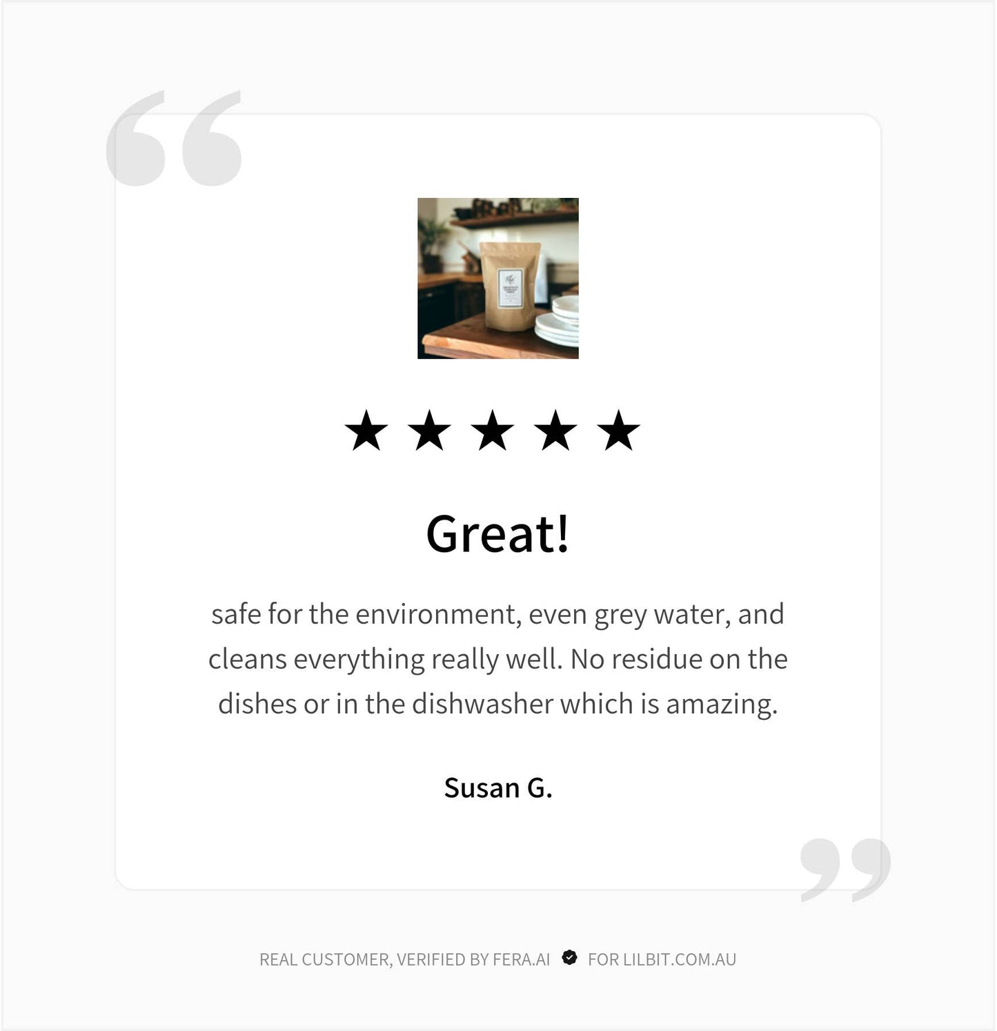 Concentrated Eucalyptus Dishwasher Powder 1kg