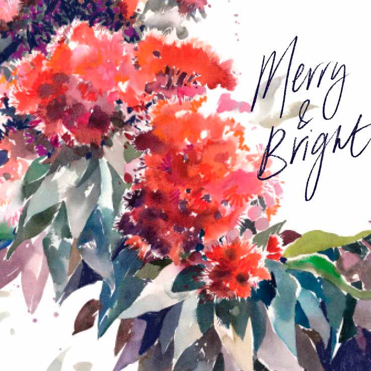 'Merry & Bright' Greeting Card