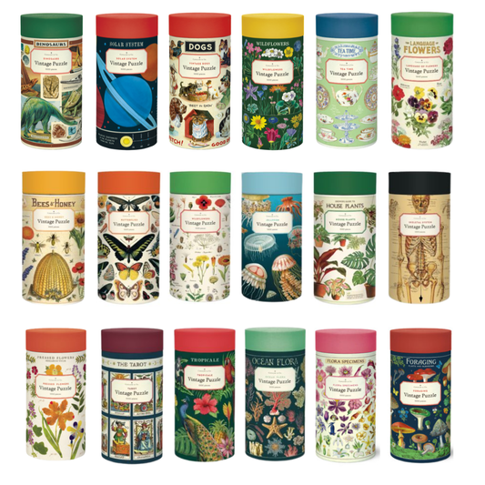 Cavallini vintage jigsaw puzzles | 1000 pieces