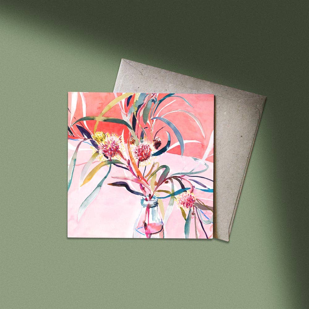 'A Pint of Hakea' Greeting Card