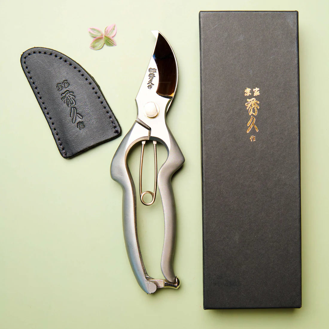 Handmade Japanese Stainless Steel Secateurs - 200mm