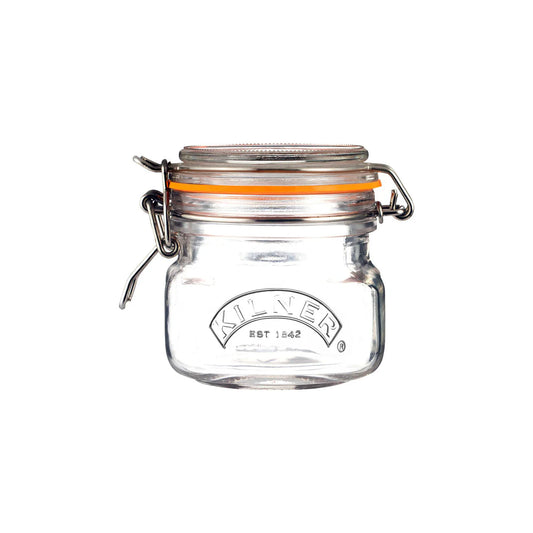 Kilner square clip top jar, 250ml