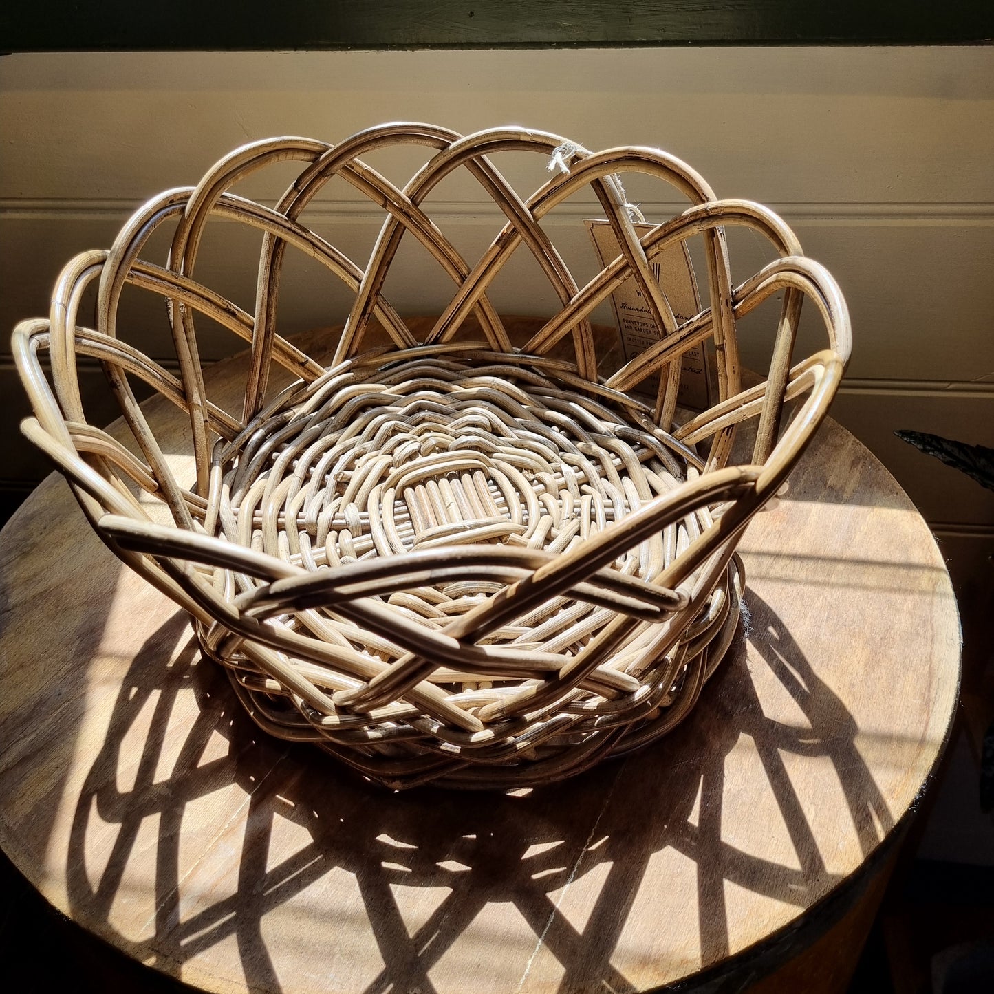 Crabtree open weave basket
