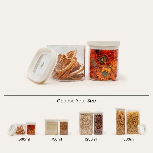 Tallow pantry jars | 2 pk