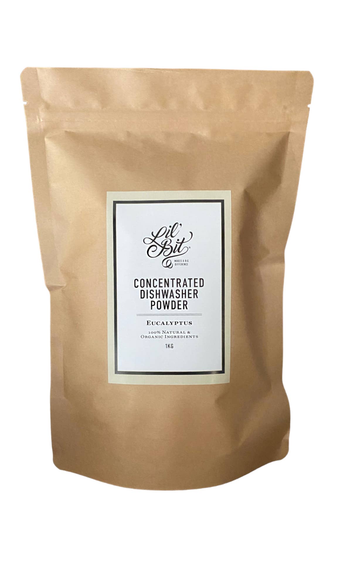 Concentrated Eucalyptus Dishwasher Powder 1kg