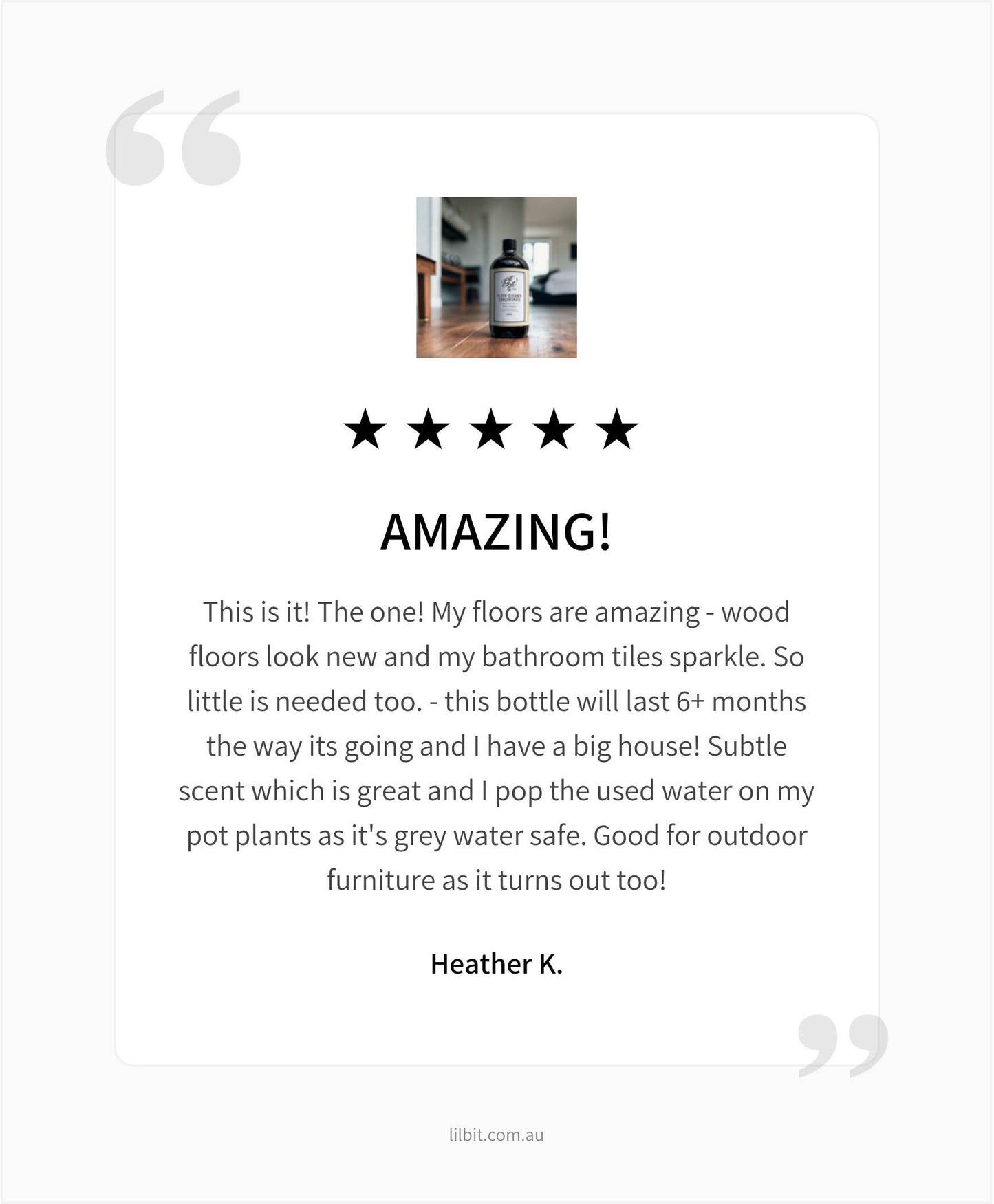 Concentrated Tea Tree Floor Cleaner 500ml - Pet Safe
