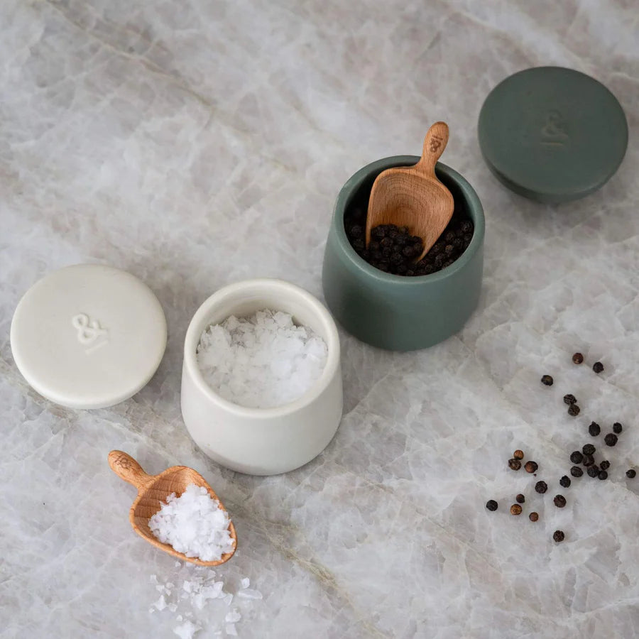Salt and pepper pots