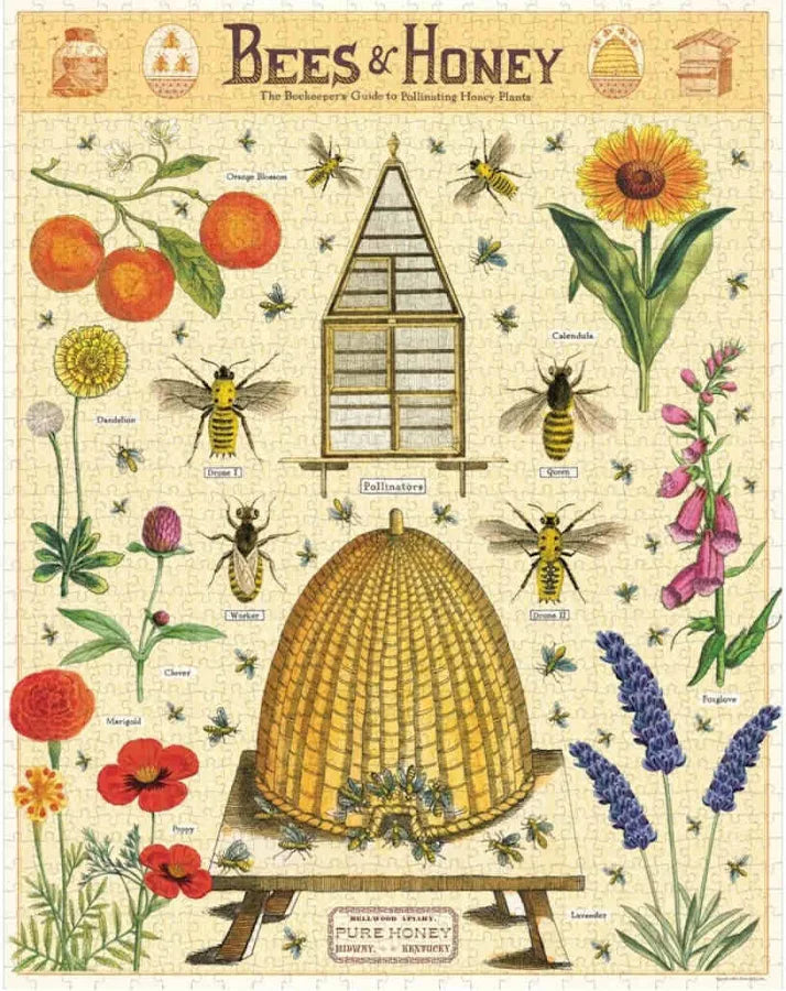 Cavallini vintage jigsaw puzzles | 1000 pieces