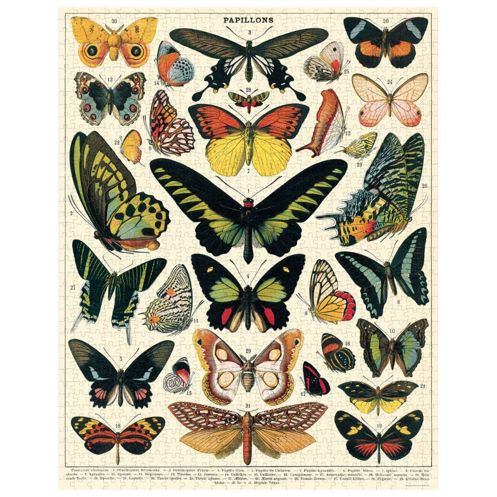 Cavallini vintage jigsaw puzzles | 1000 pieces