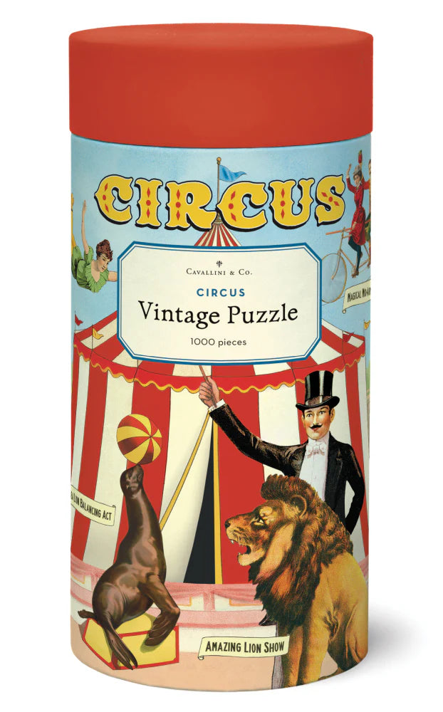 Cavallini vintage jigsaw puzzles | 1000 pieces