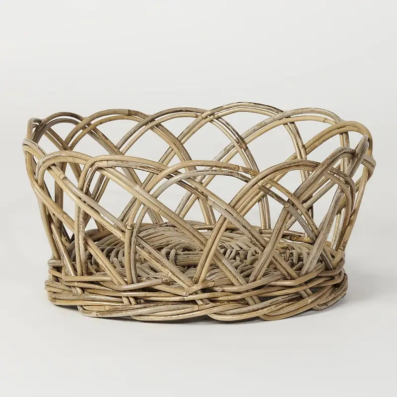 Crabtree open weave basket