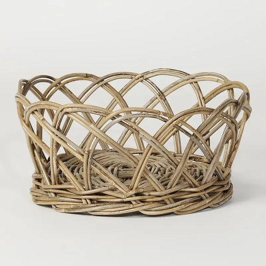 Crabtree open weave basket