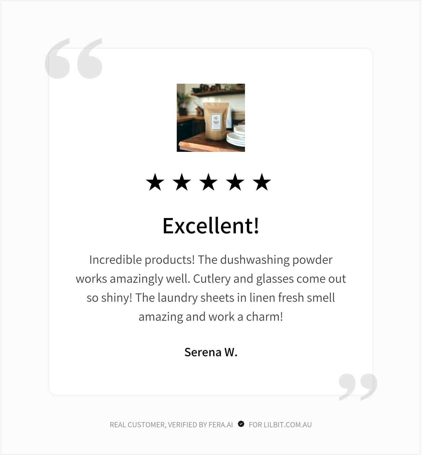 Concentrated Eucalyptus Dishwasher Powder 1kg