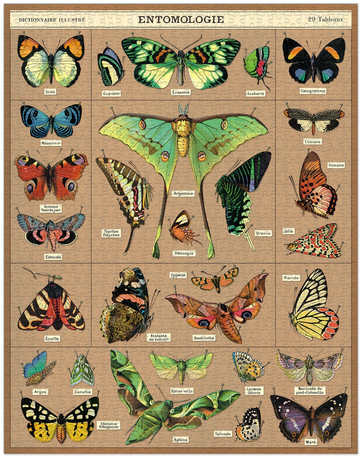 Cavallini vintage jigsaw puzzles | 1000 pieces
