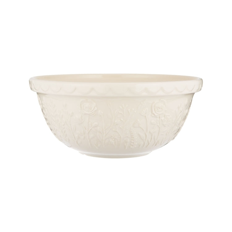 'In the Meadow' mixing bowl - 4 litre, cream