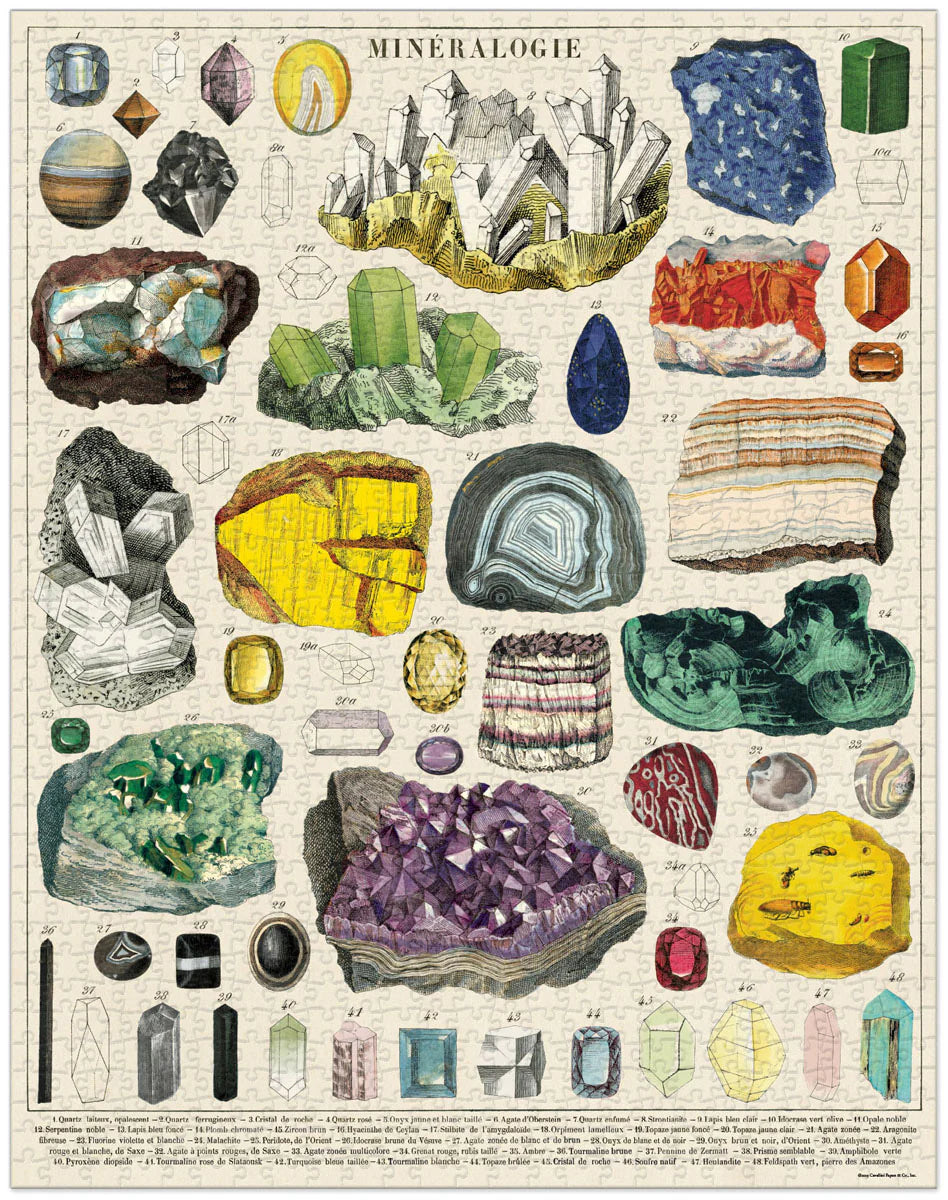 Cavallini vintage jigsaw puzzles | 1000 pieces